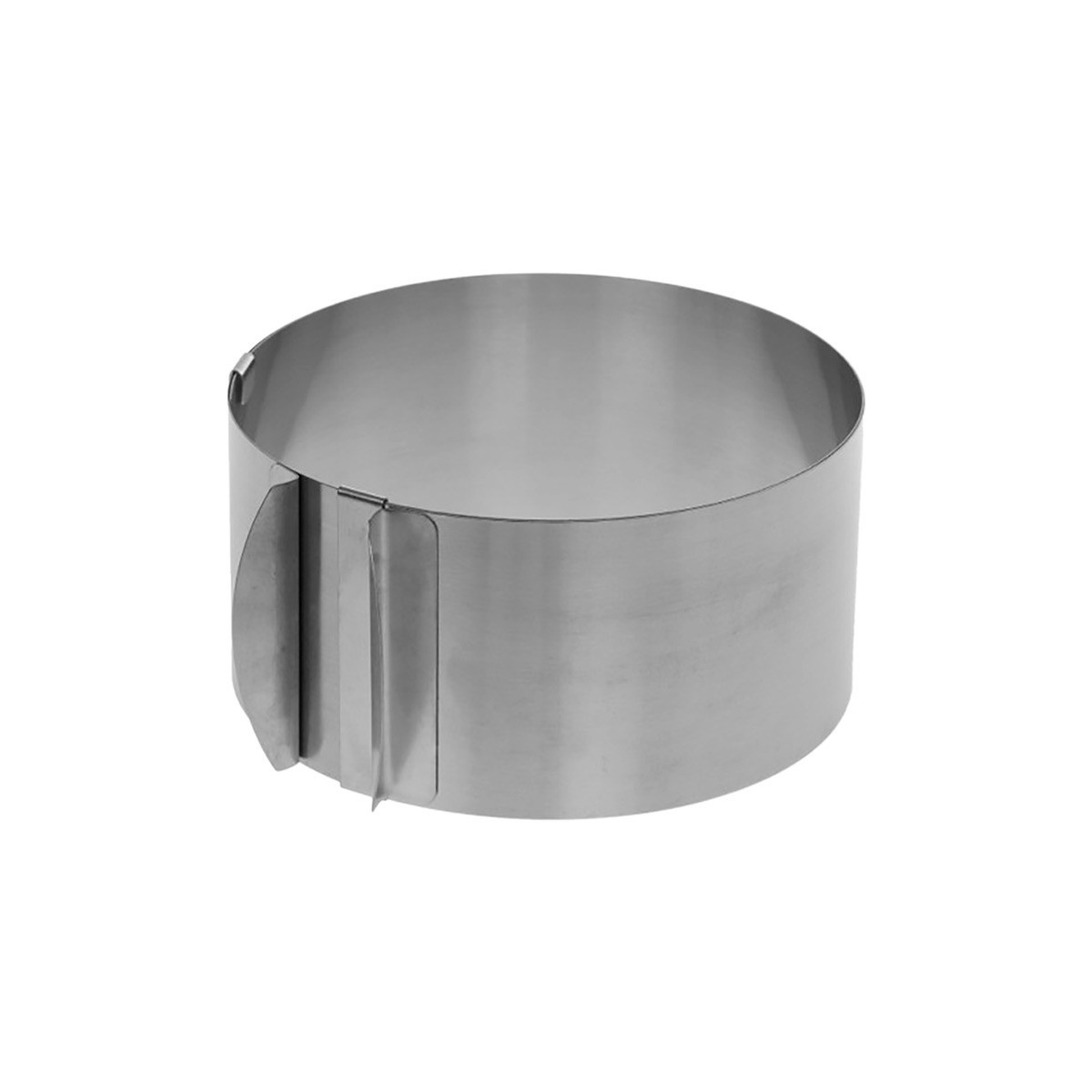Форма для торта металлическая регулируемая Круг (Китай, 16-30 см, высота 15 см) - фото 1 - id-p219065815