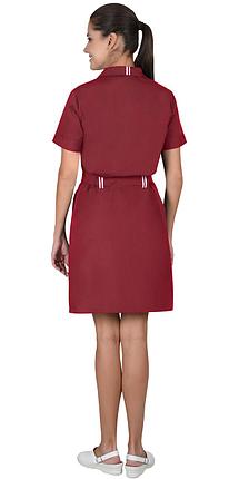 Халат СИРИУС-ВИКТОРИЯ женский бордовый, фото 2