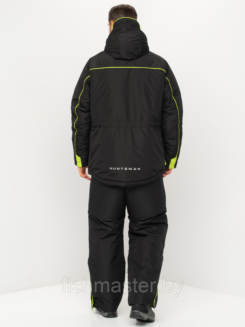 Костюм HUNTSMAN Elbrus -35°C цв Черный/Лайм 52-54/170-176 - фото 5 - id-p222144754