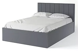 Кровать Аврора 1.4 ПМ - Серый (Столлайн)
