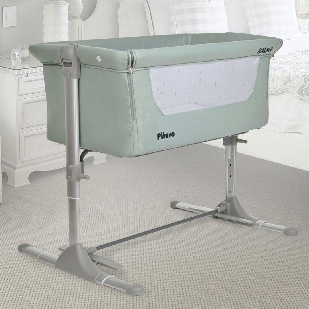 PITUSO Колыбель для новорожденных (приставная кроватка) KALMA Mint/Мятный AP802 - фото 7 - id-p222151545