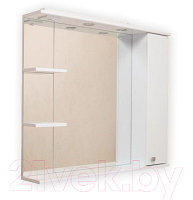 Шкаф с зеркалом для ванной Onika Эльбрус 100.02 R