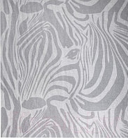 Коврик защитный Вилина Противоскользящий. Элемент 65x180 / 7177-Zebra_Grey