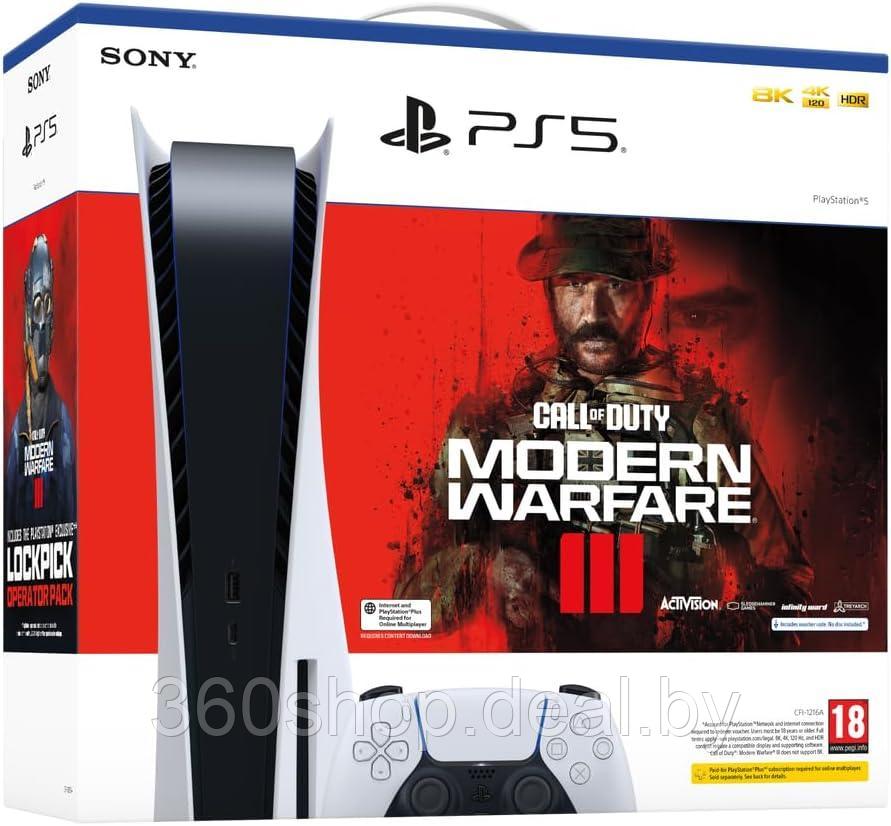 Игровая приставка Sony PlayStation 5 + Call of Duty: Modern Warfare III - фото 1 - id-p221973337