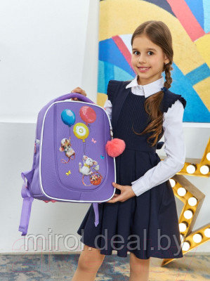 Школьный рюкзак Grizzly RAf-392-3 - фото 3 - id-p222153820