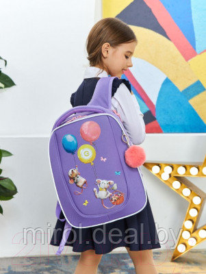 Школьный рюкзак Grizzly RAf-392-3 - фото 5 - id-p222153820
