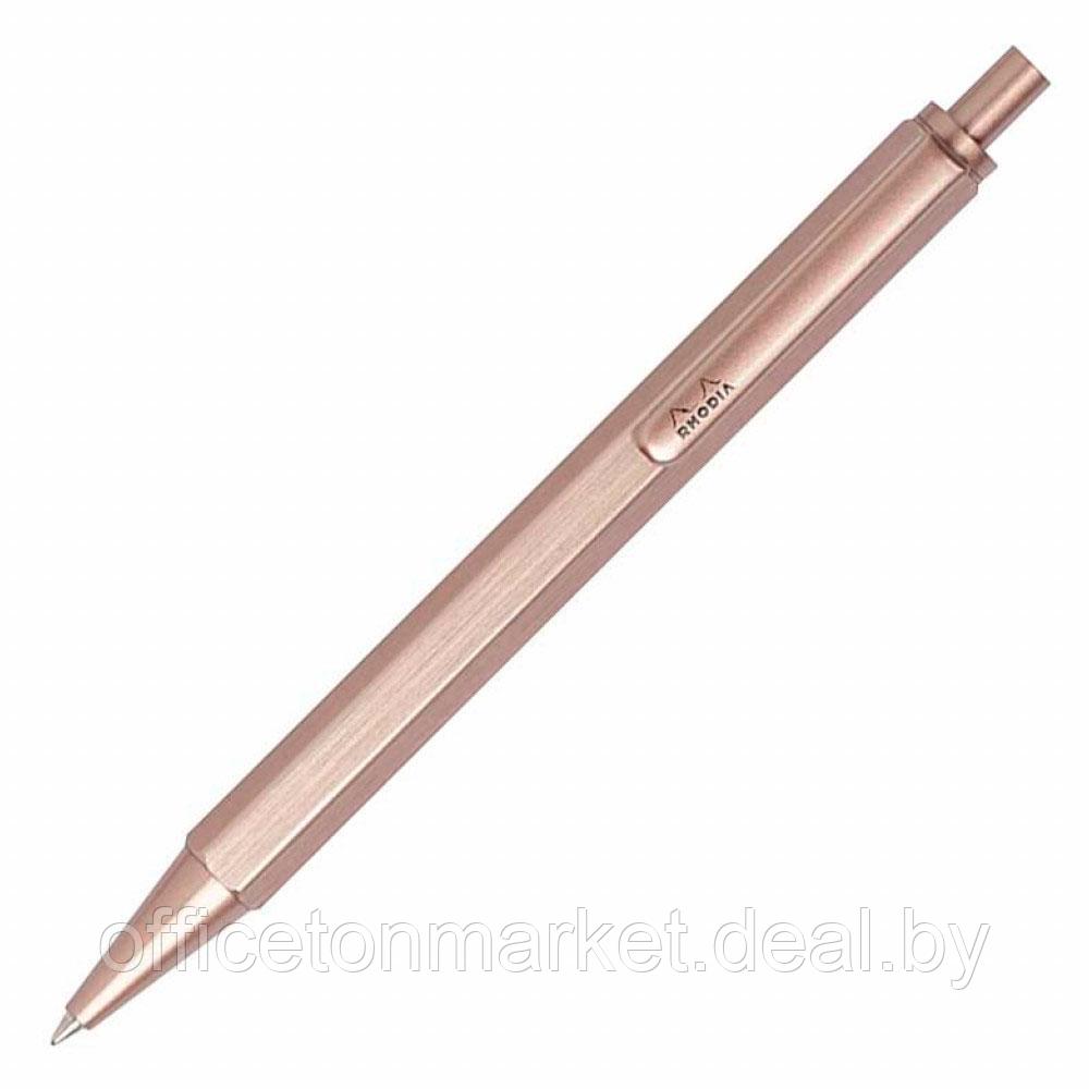 Ручка шариковая автоматическая "scRipt", 0.7 мм, розовое дерево, стерж. черный - фото 1 - id-p221858902