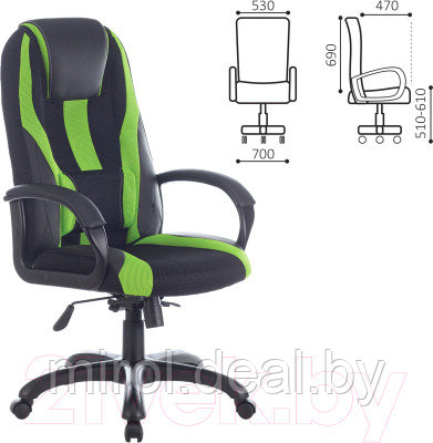 Кресло геймерское Brabix Premium Rapid GM-102 / 532419 - фото 8 - id-p222152427