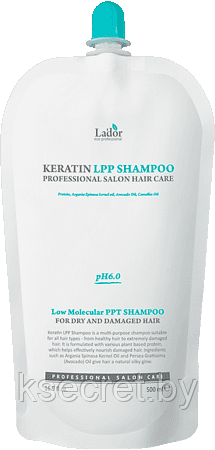Шампунь для волос с кератином LA'DOR KERATIN LPP SHAMPOO 500мл - фото 1 - id-p222166913