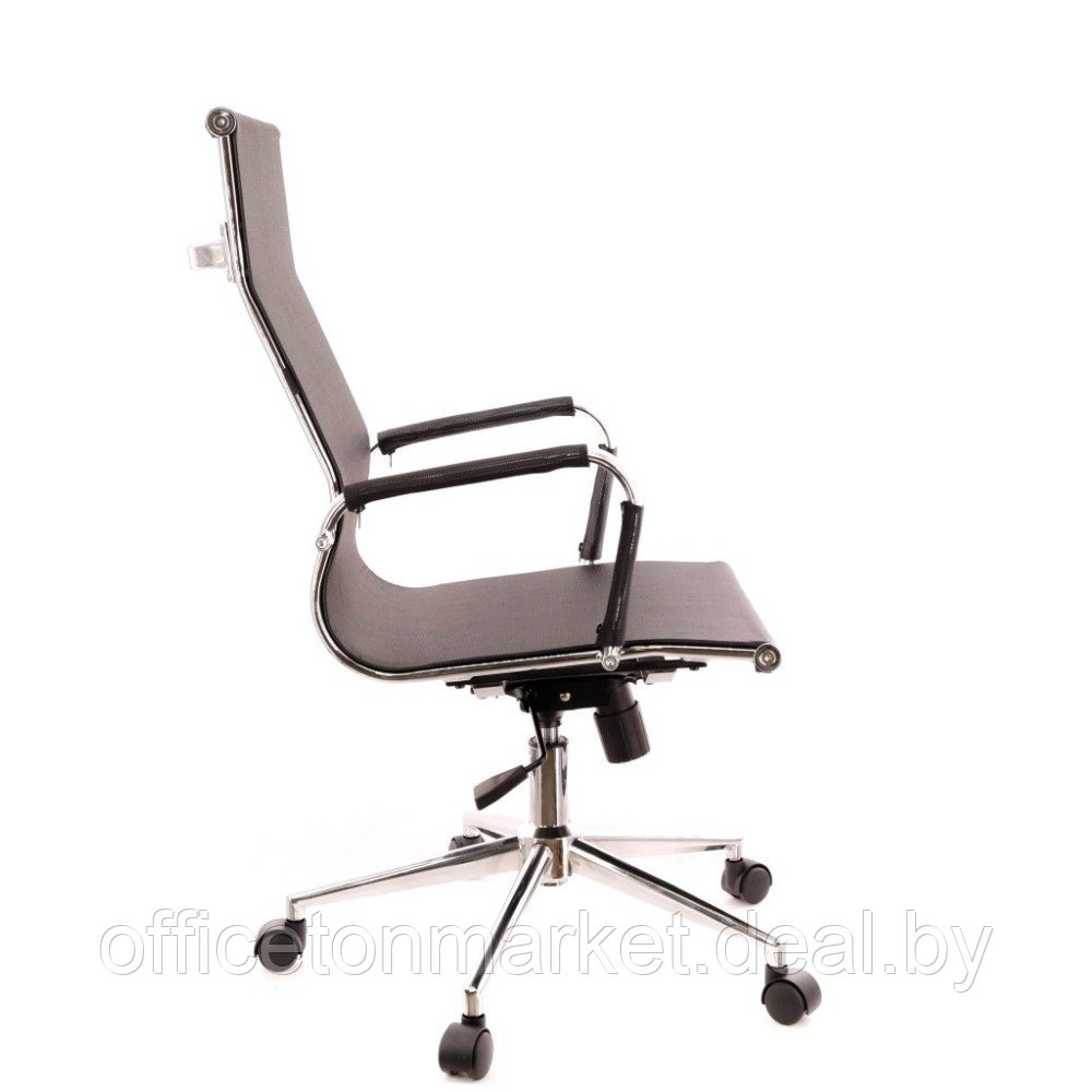 Кресло для руководителя EVERPROF "Opera T", сетка, хром, черный - фото 3 - id-p222166251
