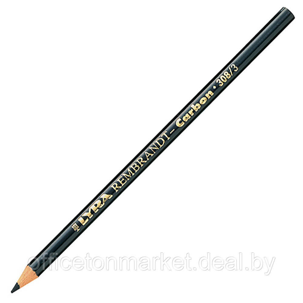 Уголь-карандаш "Rembrandt Carbon" обезжиренный, средний, HB, черный - фото 1 - id-p221688971