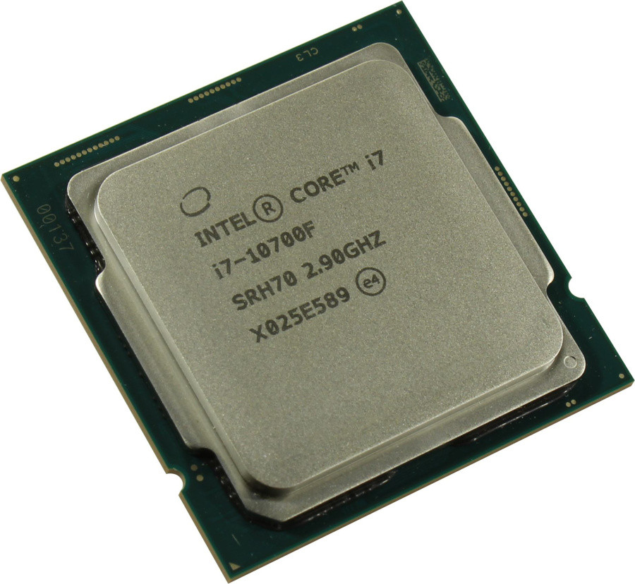 Процессор CPU Intel Core i7-10700F 2.9 GHz/8core/2+16Mb/65W/8 GT/s LGA1200 - фото 1 - id-p218188842