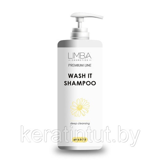 Шампунь глубокой очистки Limba WASH IT Shampoo , 1000 мл - фото 1 - id-p222168187