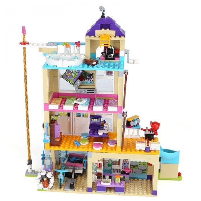 Конструктор Lele 37077 The Girl Дом Дружбы (Lego Friends 41340) Bela 10859 Дом дружбы - фото 3 - id-p222169657