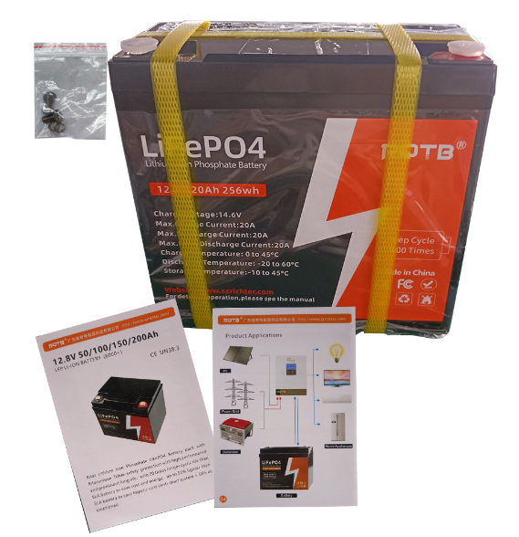 Аккумулятор LiFePO4 12.8V 20Ah - фото 5 - id-p130563620