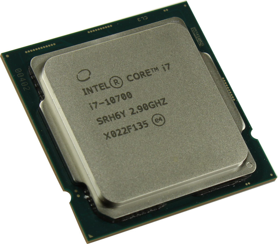 Процессор CPU Intel Core i7-10700 2.9 GHz/8core/SVGA UHD Graphics 630/2+16Mb/65W/8 GT/s LGA1200 - фото 1 - id-p204272464