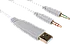 Наушники с микрофоном накладные Игровые Redragon Mento RGB Белые 70708, фото 8