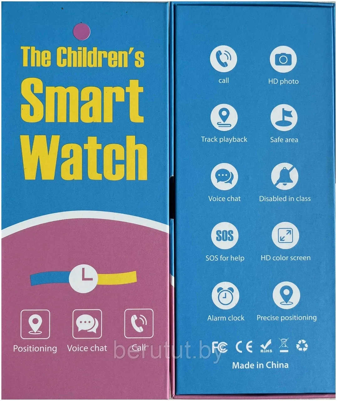 Смарт часы, умные детские с GPS Wi-Fi с камерой и SIM картой черные Smart Baby Watch Y36 - фото 10 - id-p222180038