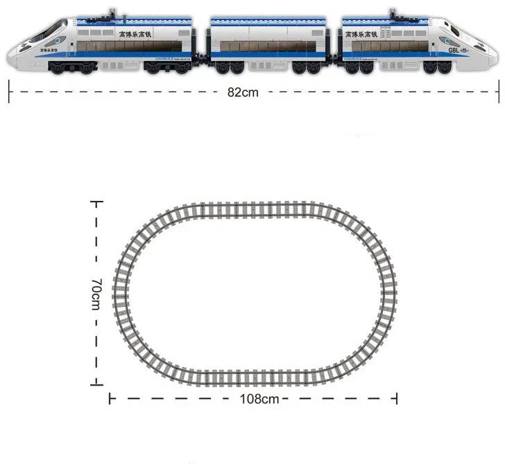 Конструктор электромеханический "Скоростной пассажирский поезд" 474 детали - фото 5 - id-p222167067