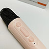 Караоке-колонка с микрофоном Colorful karaoke sound system (звуковые эффекты) Розовый, фото 3