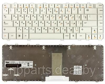 Клавиатура для ноутбука Lenovo IdeaPad Y450, Y550, Y560, белая, RU - фото 1 - id-p111774939