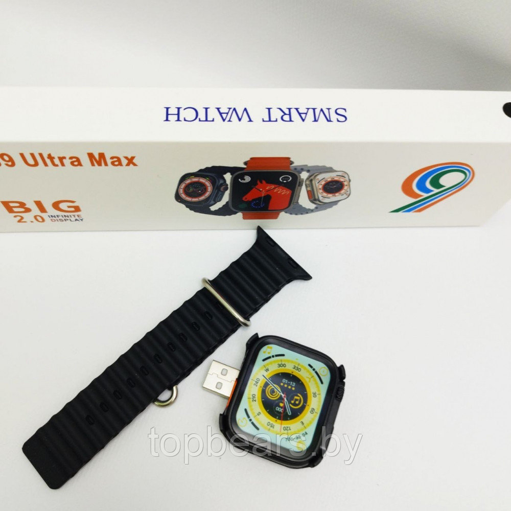 Умные часы Smart Watch QS9 Ultra Max BIG 2.0. - фото 2 - id-p222189538