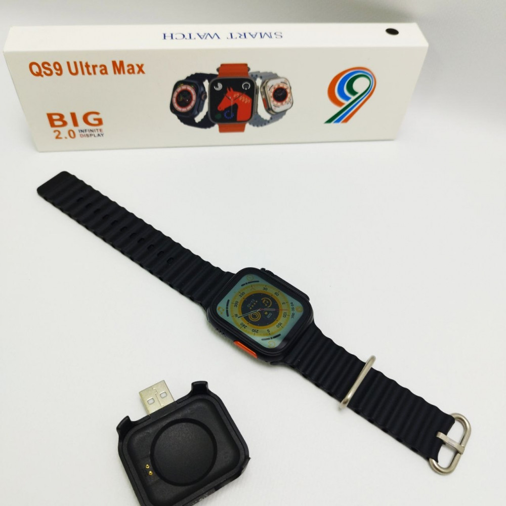 Умные часы Smart Watch QS9 Ultra Max BIG 2.0. - фото 2 - id-p222194080