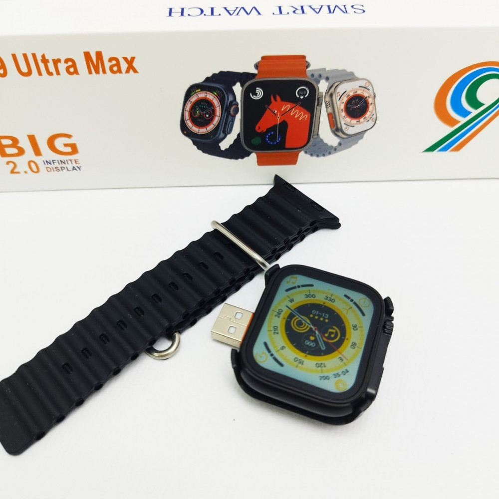 Умные часы Smart Watch QS9 Ultra Max BIG 2.0. - фото 4 - id-p222194080