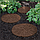 Комплект плитки садовой круглой Cracked log, 46см, земляной, 4шт, фото 4