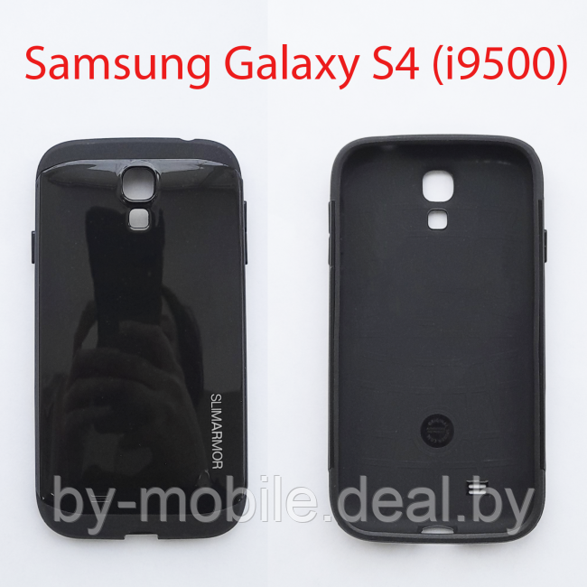 Чехол книжка Nuoku для Samsung Galaxy S4 (I9500) черный - фото 1 - id-p222194083