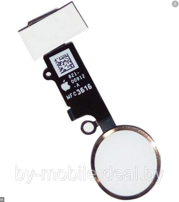 Кнопка Home Apple iPhone 7 (белый) - фото 1 - id-p222194102