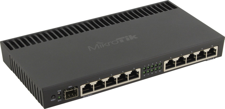 Маршрутизатор MikroTik RB4011iGS+RM RouterBOARD (10UTP 1000Mbps + 1SFP) - фото 1 - id-p212711803