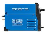 Полуавтомат сварочный Solaris MIG-200EM (220В; MIG/FLUX/MMA; встр. горелка 2 м; смена полярности; катушка 1, фото 3