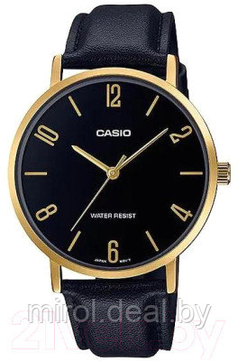 Часы наручные мужские Casio MTP-VT01GL-1B2 - фото 1 - id-p222199184