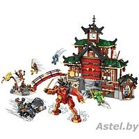 Конструктор Ninja Ниндзя Храм додзё ниндзя, 82208 Ninjago, 1453 деталей