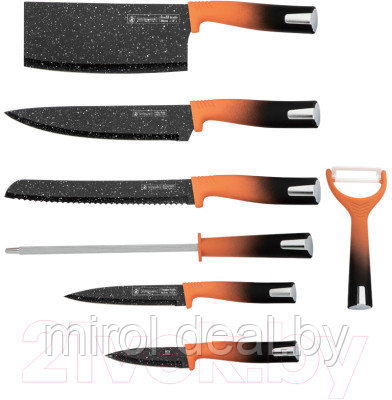 Набор ножей Mercury Haus Kitchen King KK-SL8-ORN - фото 2 - id-p222199974