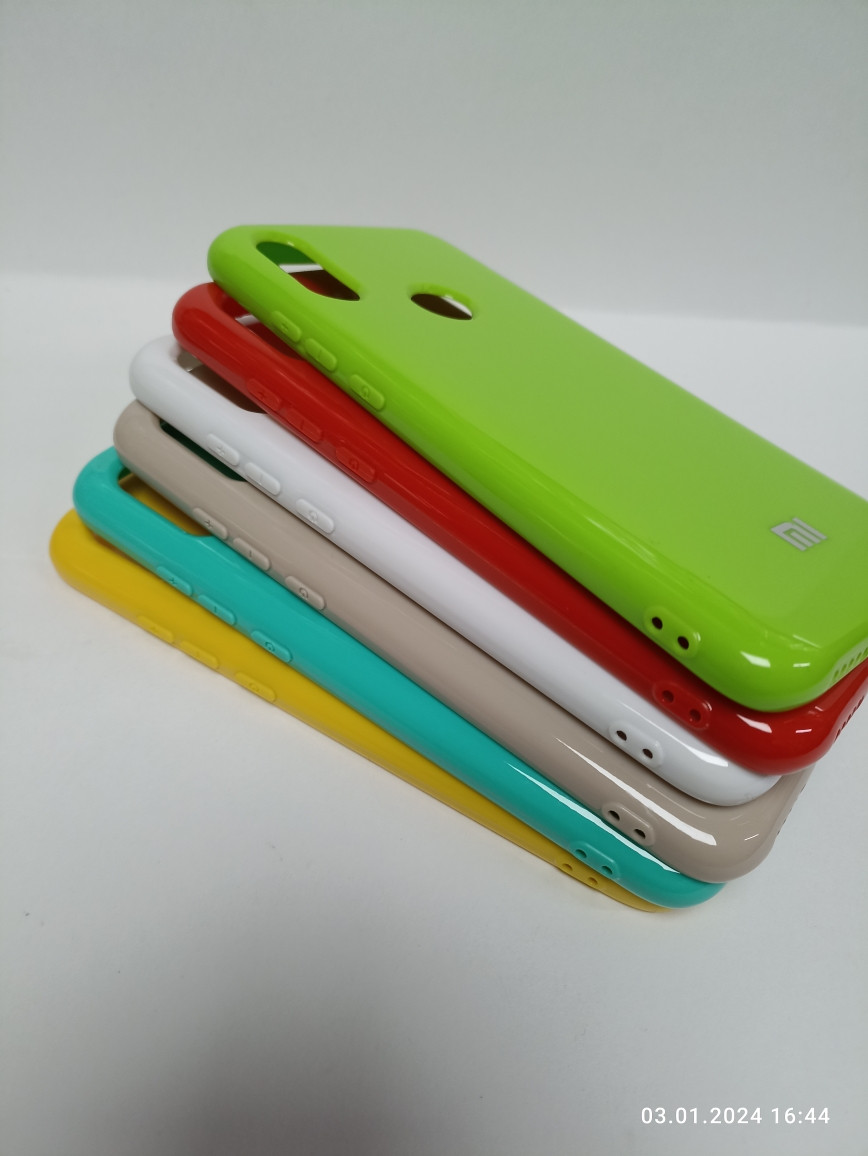 Чехол Xiaomi Redmi 7 geely силиконовый ультратонкий салатовый - фото 7 - id-p222201491