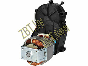 Электродвигатель в сборе с редуктором для мясорубки Bosch 00748609 замена на 11047647, фото 2