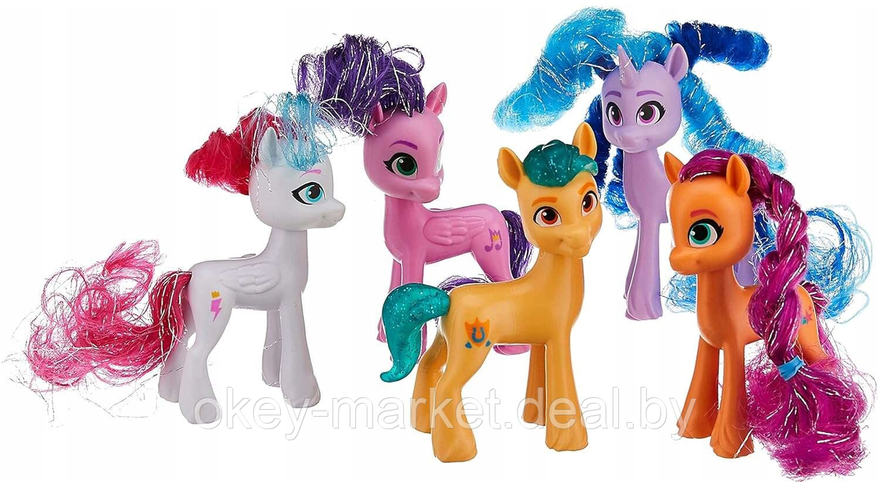 Набор игровой My Little Pony Сияющие сцены 5 пони F2033 - фото 10 - id-p197260344