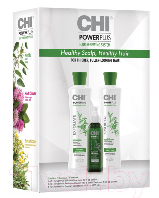 Набор косметики для волос CHI Power Plus Hair Loss Kit - фото 1 - id-p222202756