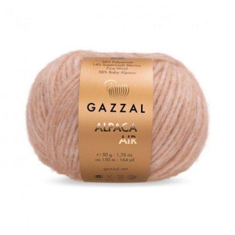 Пряжа Gazzal Alpaca Air (Газзал Альпака Эир) цвет 75 бежевый - фото 1 - id-p222205400