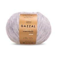 Пряжа Gazzal Alpaca Air (Газзал Альпака Эир) цвет 78 светло-серый