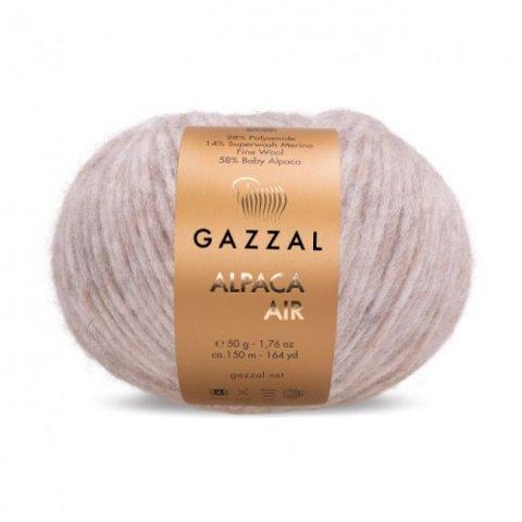 Пряжа Gazzal Alpaca Air (Газзал Альпака Эир) цвет 72 светло-бежевый - фото 1 - id-p222205473