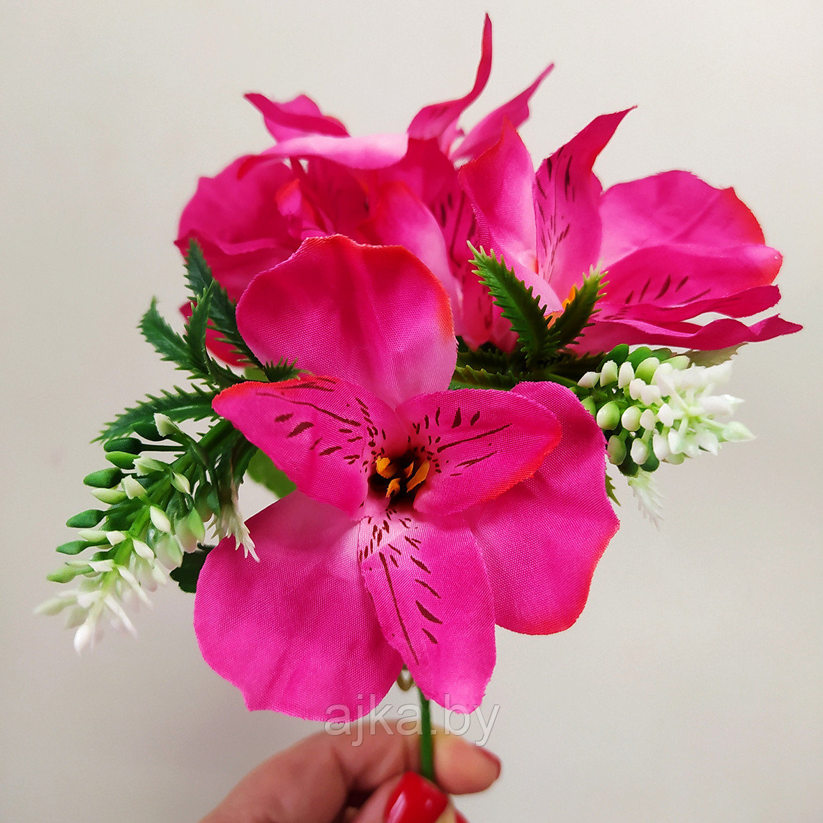 Вставка цветочная Альстромерия, ярко-розовый - фото 1 - id-p222205516