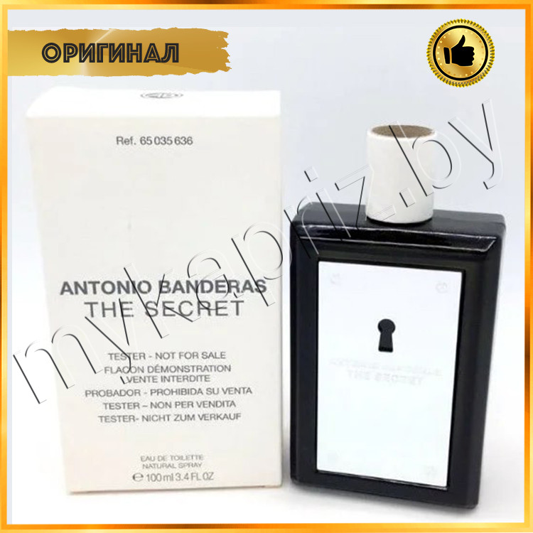 ОРИГИНАЛ! Для мужчин Antonio Banderas The Secret edt 100ml Tester