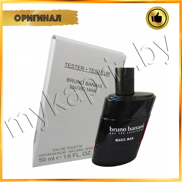 ОРИГИНАЛ! Bruno Banani Magic Men edt 50ml Tester Мужской