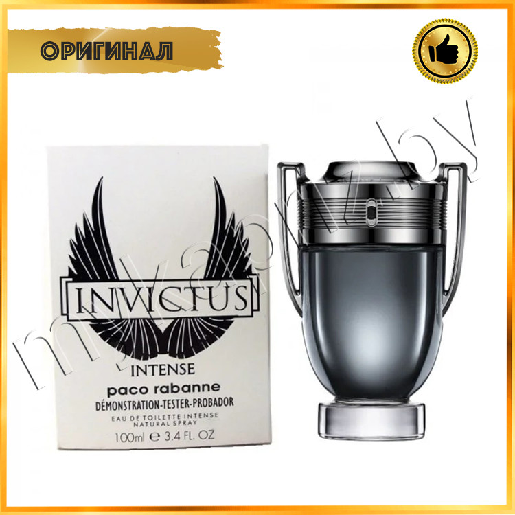 ОРИГИНАЛ! Для мужчин Paco Rabanne Invictus Intense edt 100 ml Tester