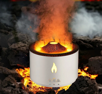 Увлажнитель воздуха Вулкан (аромадиффузор) Volcano Aroma Diffuser J-V19 с пультом ДУ, 360 ml