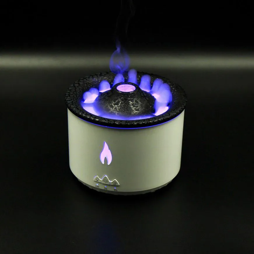 Увлажнитель воздуха Вулкан (аромадиффузор) Volcano Aroma Diffuser J-V19 с пультом ДУ, 360 ml - фото 6 - id-p222209151