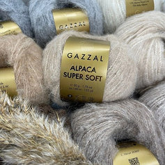 Пряжа Gazzal Alpaca Super Soft (Газзал Альпака Супер Софт)